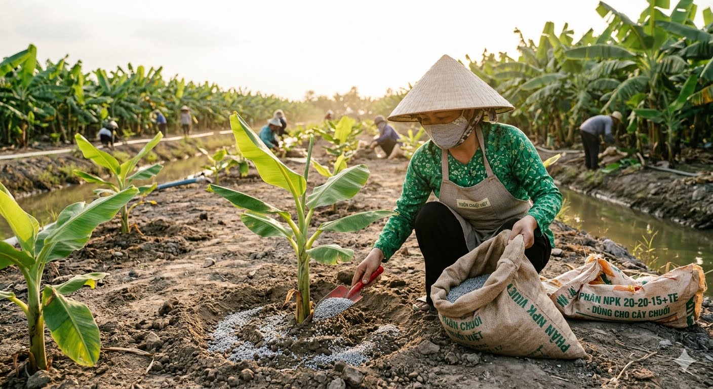 ຄົນງານໃຊ້ຝຸ່ນອະນົງຄະທາດດ້ວຍຕົນເອງ